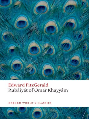 cover image of Rubáiyát of Omar Khayyám